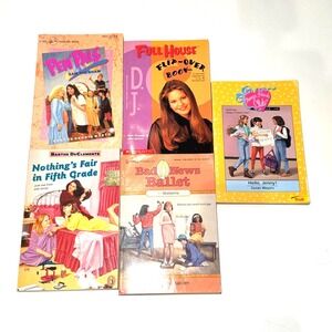 80s & 90s VTG Girls Book Lot Full House Pen Pals Always Friends Bad News Ballet